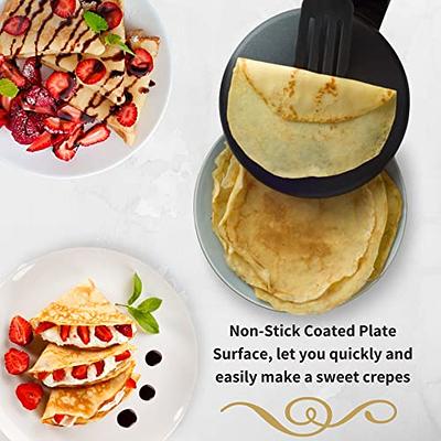 Moss & Stone Electric Crepe Maker With Auto Power Off, Portable