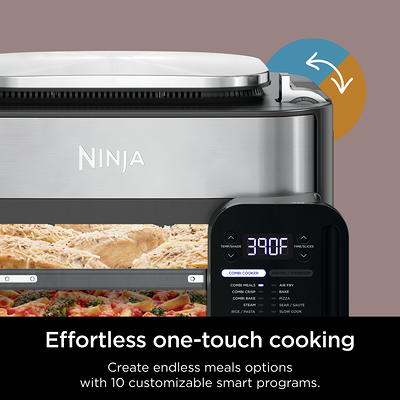 Ninja Combi All-in-One Multicooker, Oven, & Air Fryer, 10-in-1 Functions,  Stainless Steel, SFP700 - Yahoo Shopping
