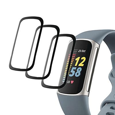  Aemus Compatible for Amazfit Band 7 Screen Protector (3 Pack)  Activity Fitness Tracker 3D Curved Protective Film anti-scratch :  Electronics