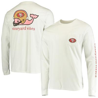 Women's Vineyard Vines White Kansas City Chiefs Helmet Long Sleeve