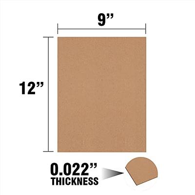 Mega Format Cardboard Sheets, Chipboard Sheets, Chip Board, Paperboard .030  Thick - Cardboard Paper, Cardboard Inserts for Mailers, Cardboard for  Crafts, Large Cardboard Sheets (9 x 12, 25-Pack) - Yahoo Shopping