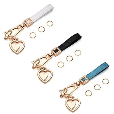 Kavilin 3 Pcs Keychain For Car Keys, 360 Degree Rotatable Key Fob Keychain  For Men And Women, Anti-Lost D-Ring, Blue (With Heart Photo Frame and Gift  Box)… - Yahoo Shopping