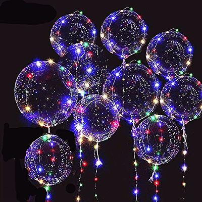 13inch UV Neon Balloons Glow in the Dark Blacklight Glow Party Balloons 5  Colors Fluorescent Latex Neon Glow Balloons for Blacklight Party, Birthday