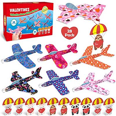 HISHERTOY Valentines Day Gifts for Kids,Valentines Day Cards for