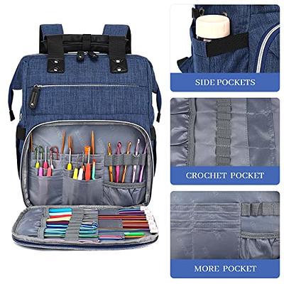 Yarn Storage Bag DIY Knitting Crochet Tool Tote Organizer Holder Portable  Cases