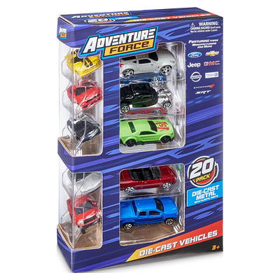 Hot Wheels Set of 20 Toy Sports & Race Cars in 1:64 Scale, Collectible  Vehicles (Styles May Vary) 