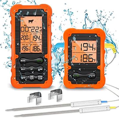 MANVINS Digital Meat Thermometer, Waterproof Instant Read Food Thermometer  for Cooking and Grilling, Kitchen Gadgets with Backlight & Calibration for  Candy, BBQ Grill, Liquids, Beef, Turkey,(DT123-2) - Yahoo Shopping