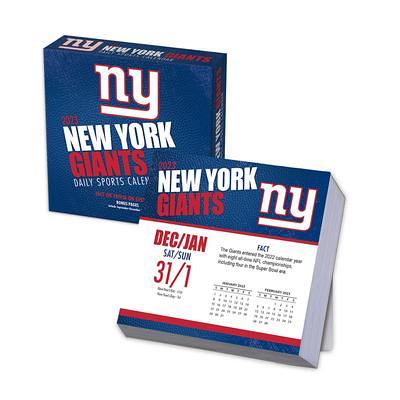 NFL New York Giants 2024 Wall Calendar 