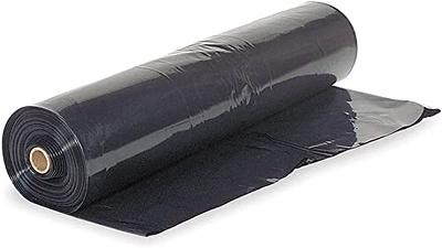 VBS - Black Plastic Sheeting - 6 mil - (10' x 100') – Black