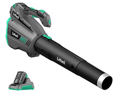 BLACK+DECKER 450-CFM 140-MPH Corded Electric Handheld Leaf Blower