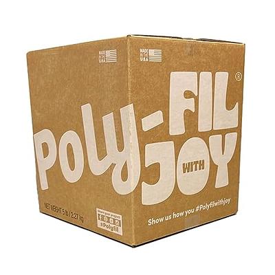 Fairfield The Original Poly-Fil, Premium Polyester Fiber Fill, Soft Pillow  Filler, Stuffing for Stuffed Animals, Toys, Cloud Decorations, and More,  Machine-Washable, 5 lbs. Box, White - Yahoo Shopping