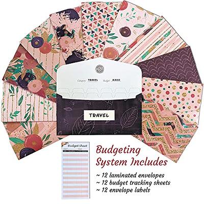 Organizer Wallet,with Envelopes & Budget Sheets, Budget Planner