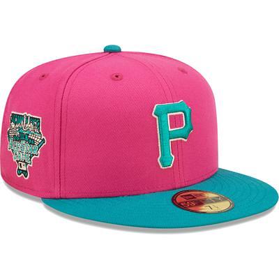 Men's New Era Peach/Purple Pittsburgh Pirates 1994 MLB All-Star Game Side Patch 59FIFTY Fitted Hat