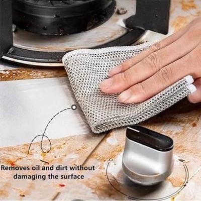 New Multifunctional Dish Brush Household Kitchen Oily Sponge Long