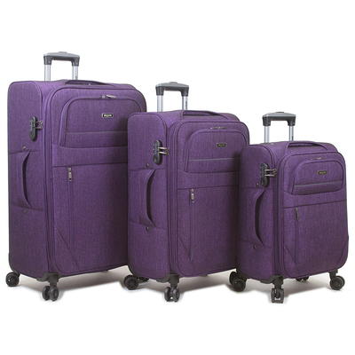 InUSA Vasty 24 Hardside Lightweight Luggage with Spinner Wheels, Handle  and Trolley, Pink - Yahoo Shopping