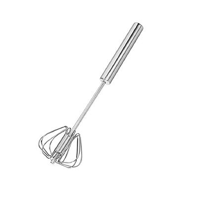 Stainless Steel Semi-automatic Egg Beater, Hand-pressed Cream Mixer, Hand-held  Baking Stirrer For Home Kitchen