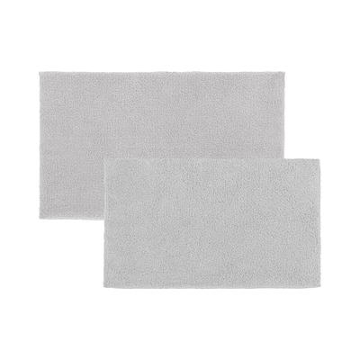 Better Homes & Gardens Ultra Soft Polyester 2 Piece Bath Rug Set , 20 x  34 and 23 x 39, Soft Silver - Yahoo Shopping