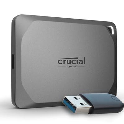 BUFFALO External SSD 2TB - Up to 600MB/s - USB-C - USB-A - USB 3.2