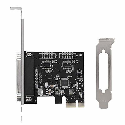 DB25 PCIE to Parallel Port Card Print Port, Network Adapter Card