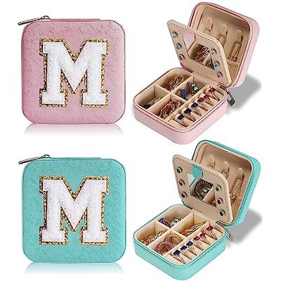  Travel Jewelry Case, A-Z Personalized Jewelry Case, Portable Jewelry  Box, Small Travel Jewelry Storage Case with Mirror, Birthday Gift for  Women, Mothers Birthday Valentines Day Gift Ideal.(J) : Clothing, Shoes 