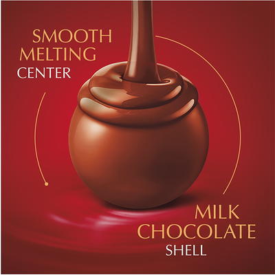 Lindt Lindor Caramel Milk Chocolate Candy Truffles - 6 Oz. : Target