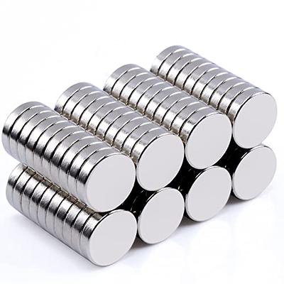 MIN CI 100 Pcs Super Strong Neodymium Disc Magnets, 8 x 3mm Small Magnets  Heavy Duty, Mini Round Rare Earth Magnets, for Locker Industrial Dry Erase  Board Whiteboard Fridge Crafts - Yahoo Shopping