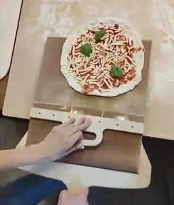 Dopshawp Sliding Pizza Peel - Pala Pizza Scorrevole 1PC, The Pizza Peel  That Transfers Pizza Perfectly