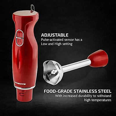 Ovente Immersion Handheld Electric Blender Set with Stainless