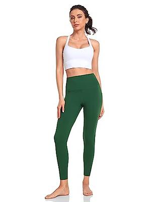 Women's Empire Waist Tummy Compression Control Top Leggings