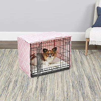 K&H Pet Products Deluxe Bolster Dog Crate Pad, Natural, Small