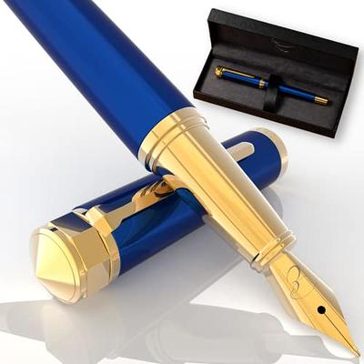 Tiankool Luxury Fountain Pen,Fine Nib, Exquisite Pen Gift Set for