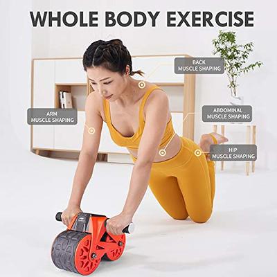 BalanceFrom Ab Mat Trainer Abdominal Machine Exercise Crunch Roller Workout  Exerciser