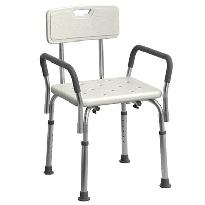 Medline Aluminum Bath Bench with Back - Shop All