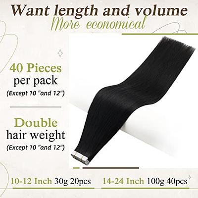 Invisible Tape Hair Extensions Human Hair