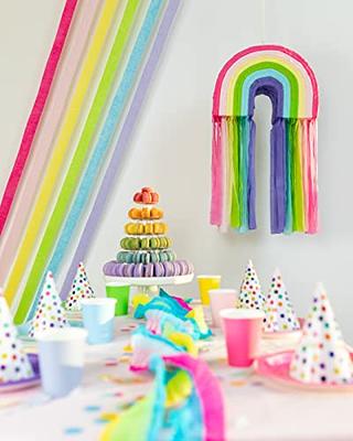 Rainbow Cloud Pastel Party Backdrop, Party Decorations, Birthday Party  Decorations, Cloud Balloon Rainbow Streamer Backdrop