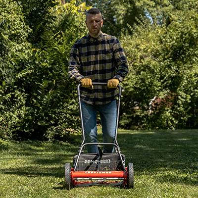 Craftsman 1816-16CR 16-Inch 5-Blade Push Reel Lawn Mower with Grass  Catcher, Red - Yahoo Shopping