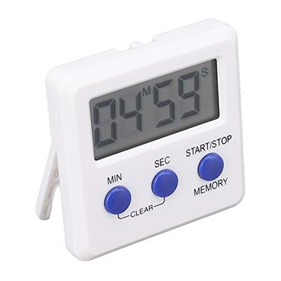 1pc Stainless Steel Kitchen Timer With Magnet, Mechanical Egg Cooking  Timer, Baking Down Timer Reminder For Home Use