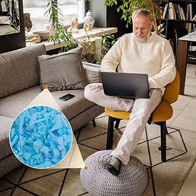 Amorstra Bean Bag Filler Shredded Memory Foam Filling 10 Pounds, Pillow  Stuffing Bean Bag Refill Material for Pouf Ottoman Couch Cushion Dog Bed  Stuffed Animals and Art Crafts - Blue - Yahoo Shopping