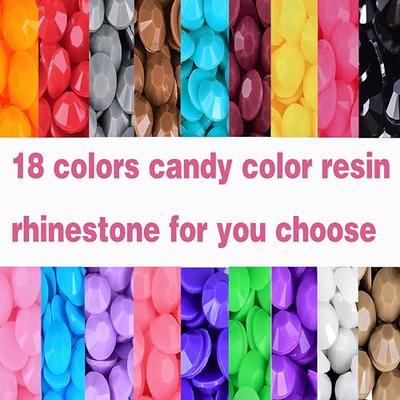 Solid Color Resin Rhinestones