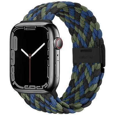 AMHUGE Hook & Loop Nylon Sport Watch Band-Waterproof Outdoor Watch