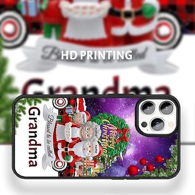 Personalized Grandma Blessed to Be Called Grandama vs Xmas Santa Phone Case  for iPhone 14 11 12 13 Xs Samsung S22 S21 S20 A03S A53 with Grandkid's  Name, Xmas Nana Gift - Yahoo Shopping