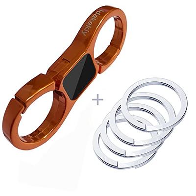 Tibitdeer Titanium Key Chain Multifunctional Carabiner Keychain