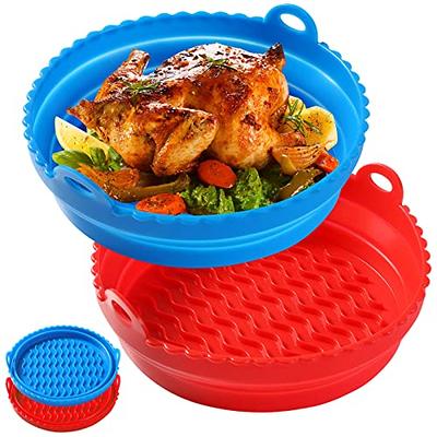 Air Fryer Replacement Grill Pan, Air Fryer Accessories For Chefman  RJ38-SQSS-8T-D, 8QT Nonstick Removable Grill Pan