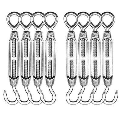 M6 Stainless Steel 304 Hook & Eye Heavy Duty Turnbuckle Wire Rope Tension  Pack of 5 - Yahoo Shopping