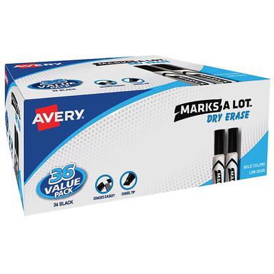 Avery® Desk-Style Dry Erase Markers, Chisel Tip, Red (24407) - Yahoo  Shopping