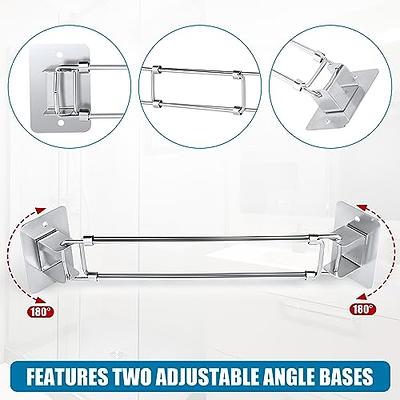 2pcs RV Shower Corner Storage Bar, RV Camper Travel Trailer