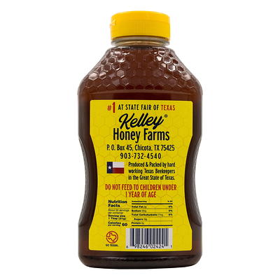 Clover Honey Blend, Raw & Unfiltered