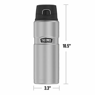 STACEGEELE Insulated Vacuum Water Bottle with Spout Lid & Screw on