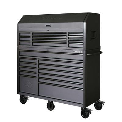 Husky 56 in. W x 24.5 in D Standard Duty 5-Drawer 1-Door Mobile