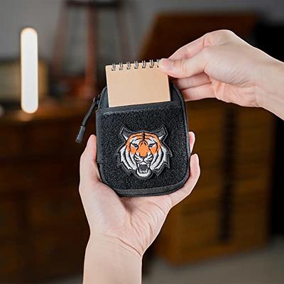  Pocket Organizer with Velcro, Nylon Utility Pouch, Small Tool  Pouch for EDC Gears, Mighty Pouch with D-Ring, Pocket Pouch, Multitool  Organizer Pouch (Black) : Tools & Home Improvement